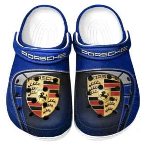 Porsche Crocs Sandalen für Herren Damen Porsche Fan CAR177031425569 - Blau