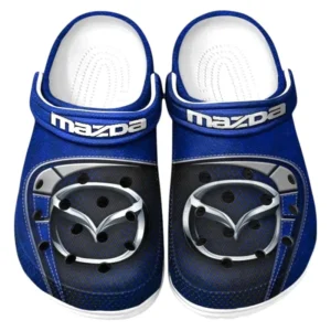 Mazda Crocs Sandalen für Herren Damen Mazda Fan CAR177031425571 - Blau
