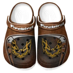 Firebird Pontiac Crocs Sandalen für Herren Damen Firebird Pontiac Fan CAR177031425573 - Braun