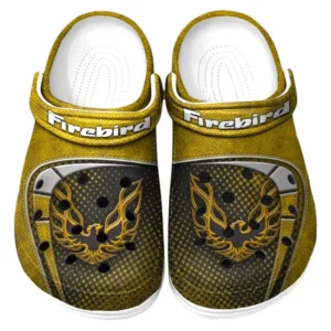 Firebird Pontiac Crocs Sandalen für Herren Damen Firebird Pontiac Fan CAR177031425573 - Gelb