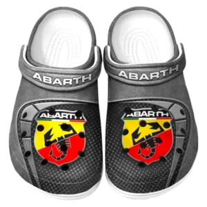 Abarth Crocs Sandalen für Herren Damen Abarth Fan CAR177031425575 - Grau