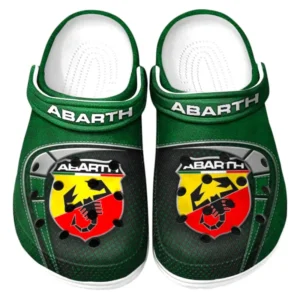 Abarth Crocs Sandalen für Herren Damen Abarth Fan CAR177031425575 - Grün