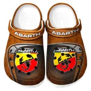 Abarth Crocs Sandalen für Herren Damen Abarth Fan CAR177031425575 - Orange