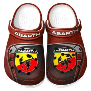 Abarth Crocs Sandalen für Herren Damen Abarth Fan CAR177031425575 - Rot