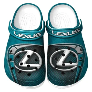 Lexus Crocs Sandalen für Herren Damen Lexus Fan CAR177031425576 - Cyan