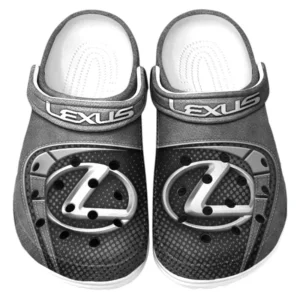 Lexus Crocs Sandalen für Herren Damen Lexus Fan CAR177031425576 - Grau