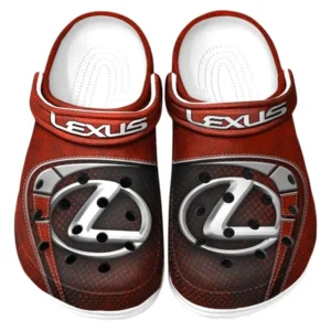 Lexus Crocs Sandalen für Herren Damen Lexus Fan CAR177031425576 - Rot