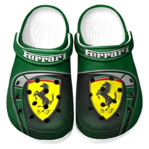 Ferrari Crocs Sandalen für Herren Damen Ferrari Fan CAR177031425577 - Grün