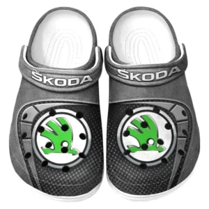 Skoda Crocs Sandalen für Herren Damen Skoda Fan CAR177031425578 - Grau