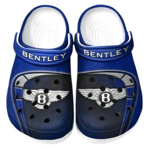 Bentley Crocs Sandalen für Herren Damen Bentley Fan CAR177031425580 - Blau