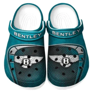 Bentley Crocs Sandalen für Herren Damen Bentley Fan CAR177031425580 - Cyan