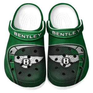 Bentley Crocs Sandalen für Herren Damen Bentley Fan CAR177031425580 - Grün