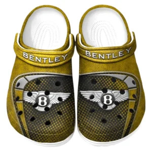 Bentley Crocs Sandalen für Herren Damen Bentley Fan CAR177031425580 - Gelb