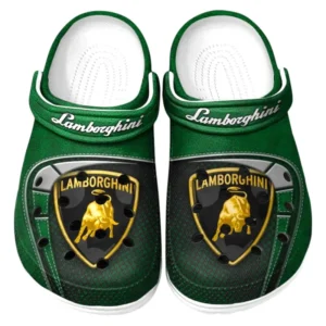 Lamborghini Crocs Sandalen für Herren Damen Lamborghini Fan CAR177031425581 - Grün