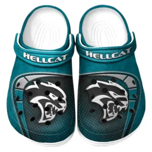 Hellcat Crocs Sandalen für Herren Damen Hellcat Fan CAR177031425585 - Cyan