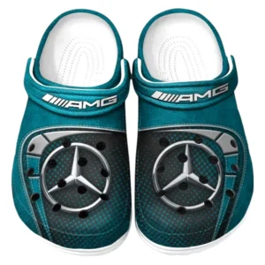 AMG Crocs Sandalen für Herren Damen AMG Fan CAR177031425587 - Cyan