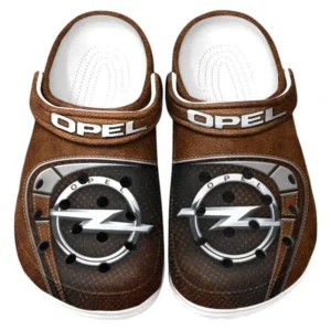 Opel Crocs Sandalen für Herren Damen Opel Fan CAR177031425588 - Braun