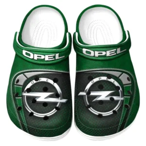 Opel Crocs Sandalen für Herren Damen Opel Fan CAR177031425588 - Grün