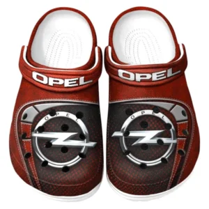 Opel Crocs Sandalen für Herren Damen Opel Fan CAR177031425588 - Rot