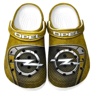 Opel Crocs Sandalen für Herren Damen Opel Fan CAR177031425588 - Gelb