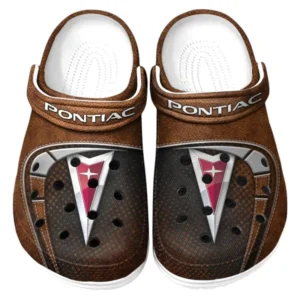 Pontiac Crocs Sandalen für Herren Damen Pontiac Fan CAR177031425589 - Braun