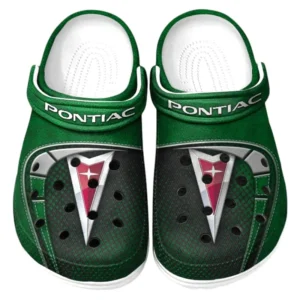 Pontiac Crocs Sandalen für Herren Damen Pontiac Fan CAR177031425589 - Grün