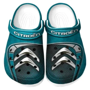 Citroen Crocs Sandalen für Herren Damen Citroen Fan CAR177031425590 - Cyan