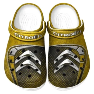 Citroen Crocs Sandalen für Herren Damen Citroen Fan CAR177031425590 - Gelb