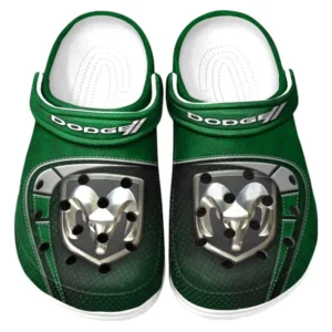 Dodge Crocs Sandalen für Herren Damen Dodge Fan CAR177031425591 - Grün