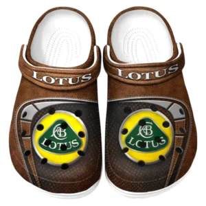 Lotus Car Crocs Sandalen für Herren Damen Lotus Car Fan CAR177031425592 - Braun