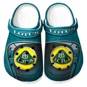 Lotus Car Crocs Sandalen für Herren Damen Lotus Car Fan CAR177031425592 - Cyan