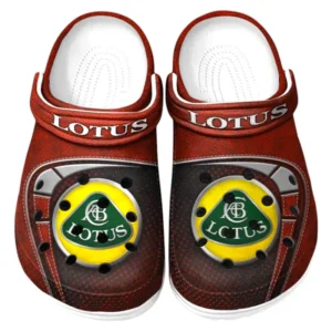 Lotus Car Crocs Sandalen für Herren Damen Lotus Car Fan CAR177031425592 - Rot