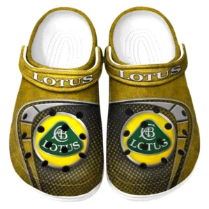 Lotus Car Crocs Sandalen für Herren Damen Lotus Car Fan CAR177031425592 - Gelb