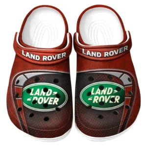 Land-Rover Crocs Sandalen für Herren Damen Land-Rover Fan CAR177031425594 - Rot