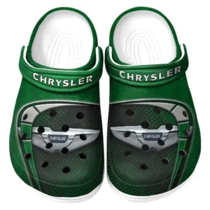 Chrysler Crocs Sandalen für Herren Damen Chrysler Fan CAR177031425597 - Grün