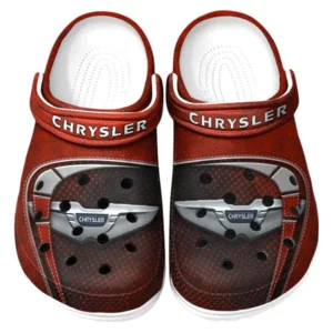 Chrysler Crocs Sandalen für Herren Damen Chrysler Fan CAR177031425597 - Rot
