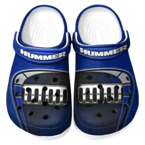 Hummer Crocs Sandalen für Herren Damen Hummer Fan CAR177031425600 - Blau