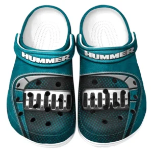 Hummer Crocs Sandalen für Herren Damen Hummer Fan CAR177031425600 - Cyan