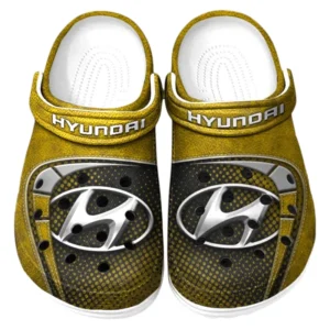 Hyundai Crocs Sandalen für Herren Damen Hyundai Fan CAR177031425601 - Gelb