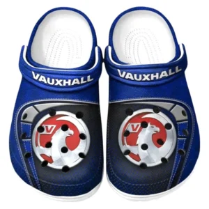 Vauxhall Crocs Sandalen für Herren Damen Vauxhall Fan CAR177031425602 - Blau