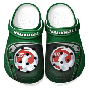 Vauxhall Crocs Sandalen für Herren Damen Vauxhall Fan CAR177031425602 - Grün