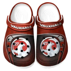 Vauxhall Crocs Sandalen für Herren Damen Vauxhall Fan CAR177031425602 - Rot