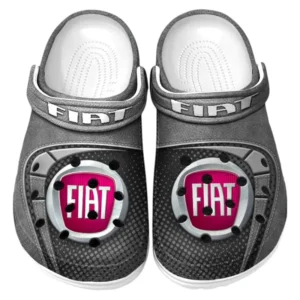 Fiat Crocs Sandalen für Herren Damen Fiat Fan CAR177031425603 - Grau