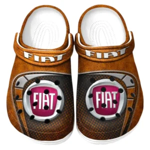 Fiat Crocs Sandalen für Herren Damen Fiat Fan CAR177031425603 - Orange