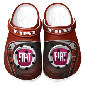Fiat Crocs Sandalen für Herren Damen Fiat Fan CAR177031425603 - Rot