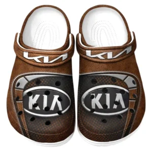Kia Crocs Sandalen für Herren Damen Kia Fan CAR177031425604 - Braun