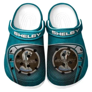 Shelby Crocs Sandalen für Herren Damen Shelby Fan CAR177031425605 - Cyan