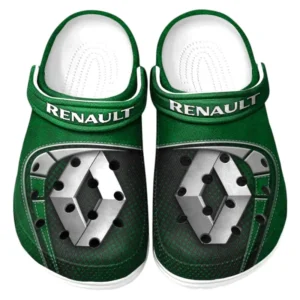 Renault Crocs Sandalen für Herren Damen Renault Fan CAR177031425606 - Grün