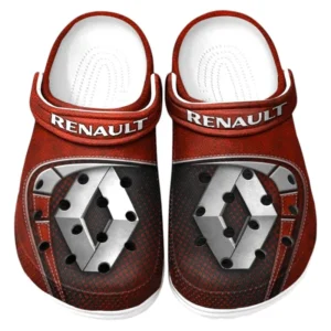 Renault Crocs Sandalen für Herren Damen Renault Fan CAR177031425606 - Rot