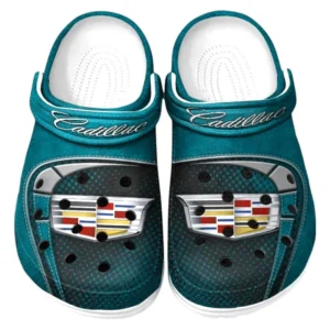 Cadillac Crocs Sandalen für Herren Damen Cadillac Fan CAR177031425607 - Cyan